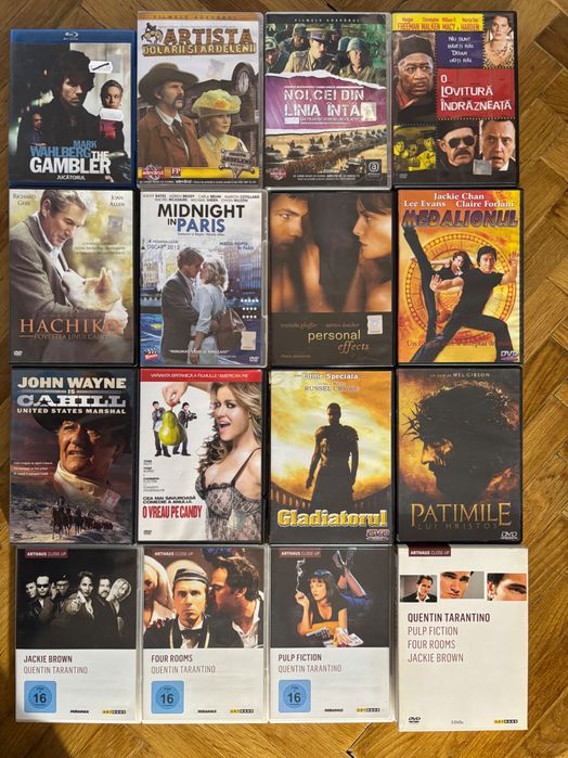 15 Buc DVD-uri cu Filme Artistice - Originale