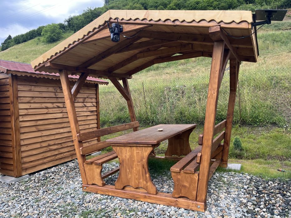 Balansoare exterior , foisoare lemn .