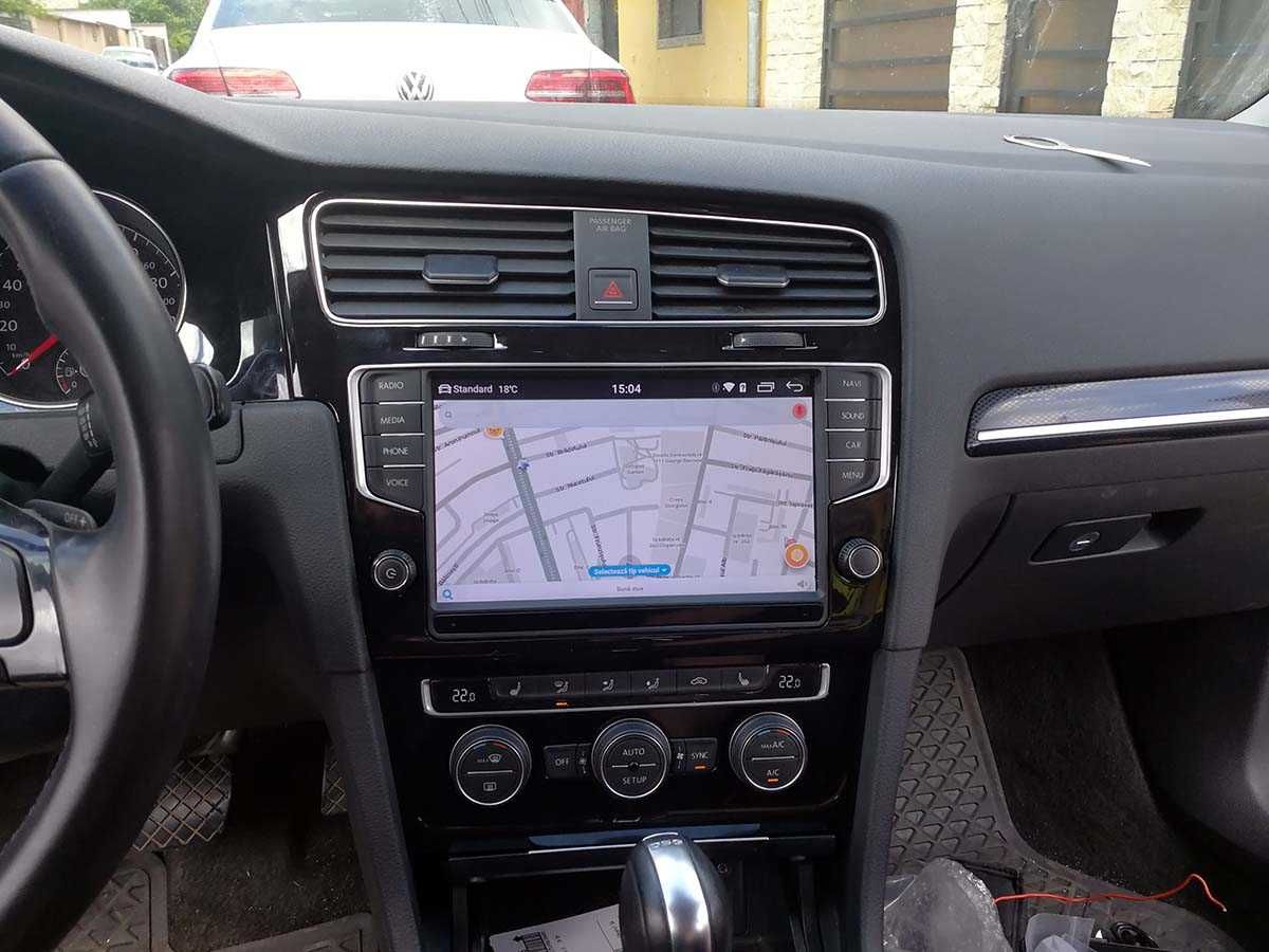 Navigatie android VW Golf7 octacore 4+64 Wireless Carplay Android Auto