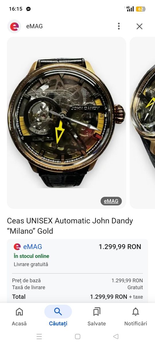 Ceas John Dandy automatic