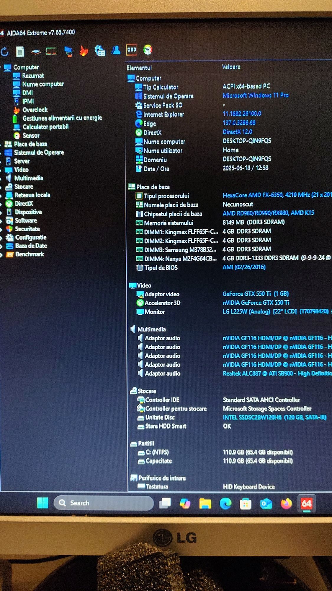 AMD FX 6350-GA 970A-DS3P-16GB DDR3