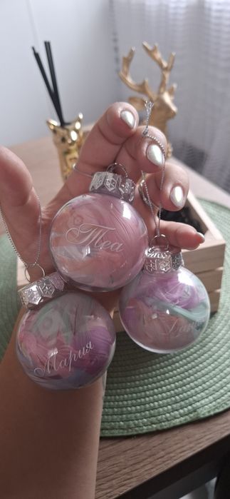 Коледни играчки.