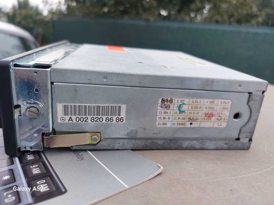 Radio Becker Grand Prix BE 1342 - DECK ptr Mercedes , Porsche