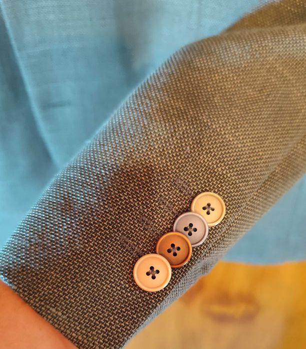 Sacou blazer 54 XXL premium DIGEL lana moale respirabila verde