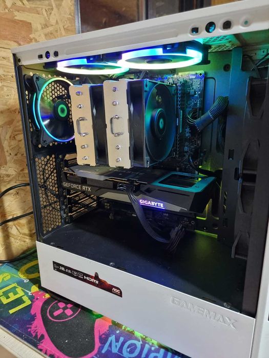 Sistem Gaming I7 12700K, 32gb ddr4, SSD 500gb, RTX 3060, RGB/Wi-fi,bt!