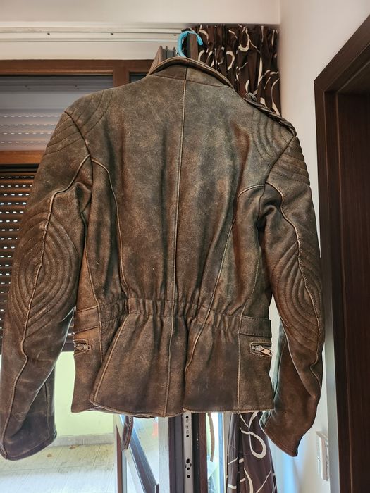 Geaca piele motor
