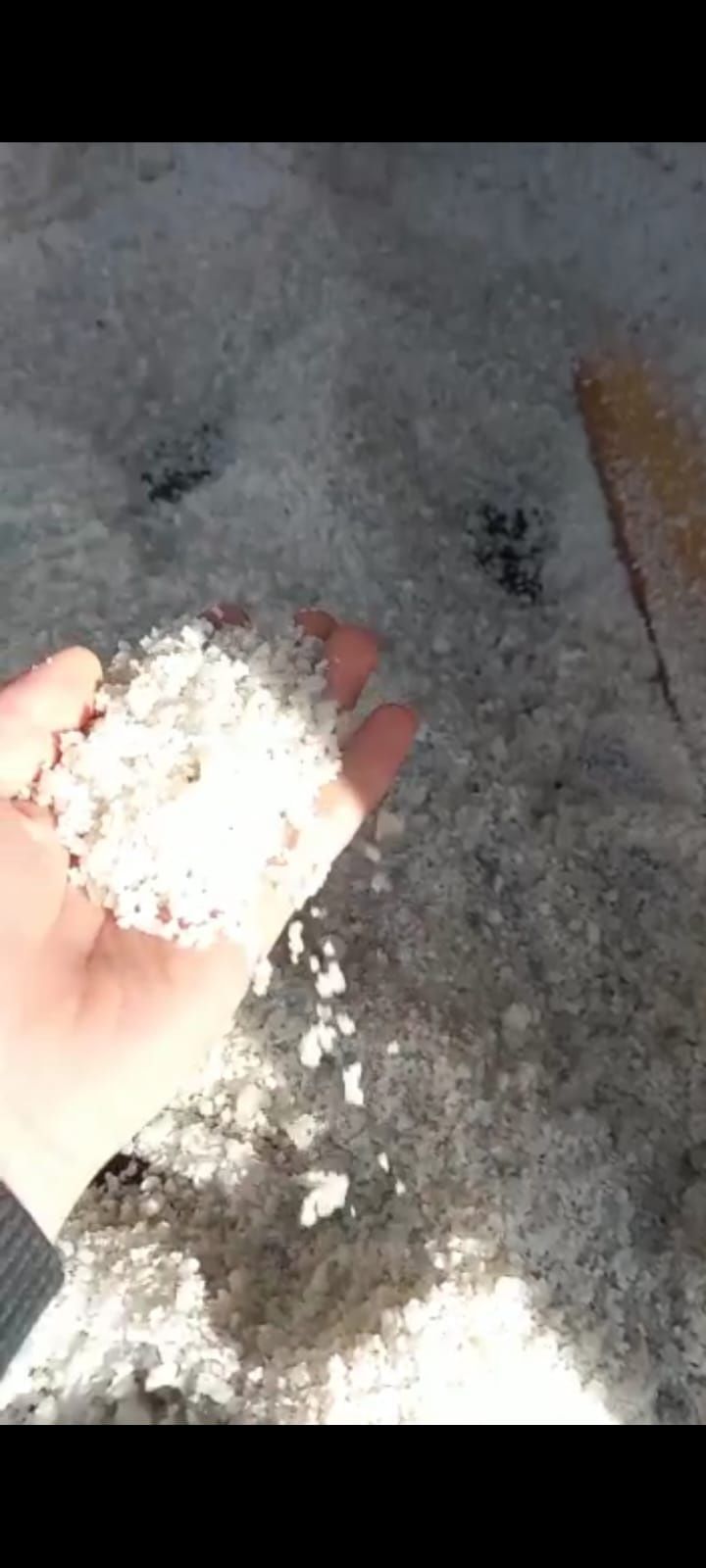 Соль мелкая для стройки