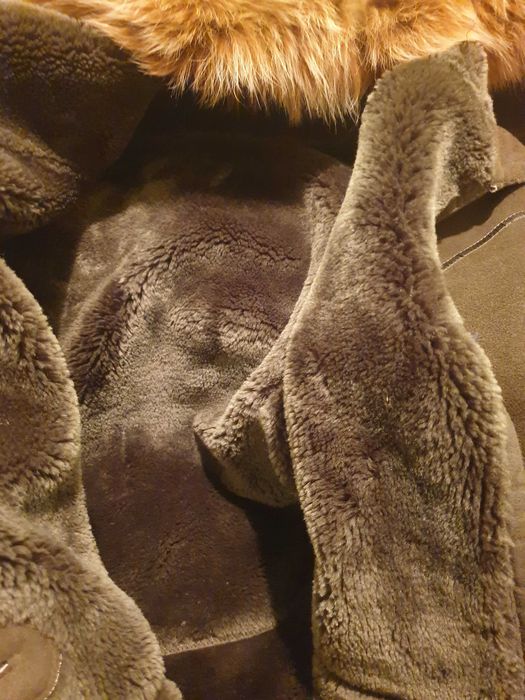 Cojoc gluga mare blanita fina