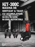masina sertizat 3 in 1, 2 baterii 5Ah, bacuri TH U V M, TRANSP GRATIS