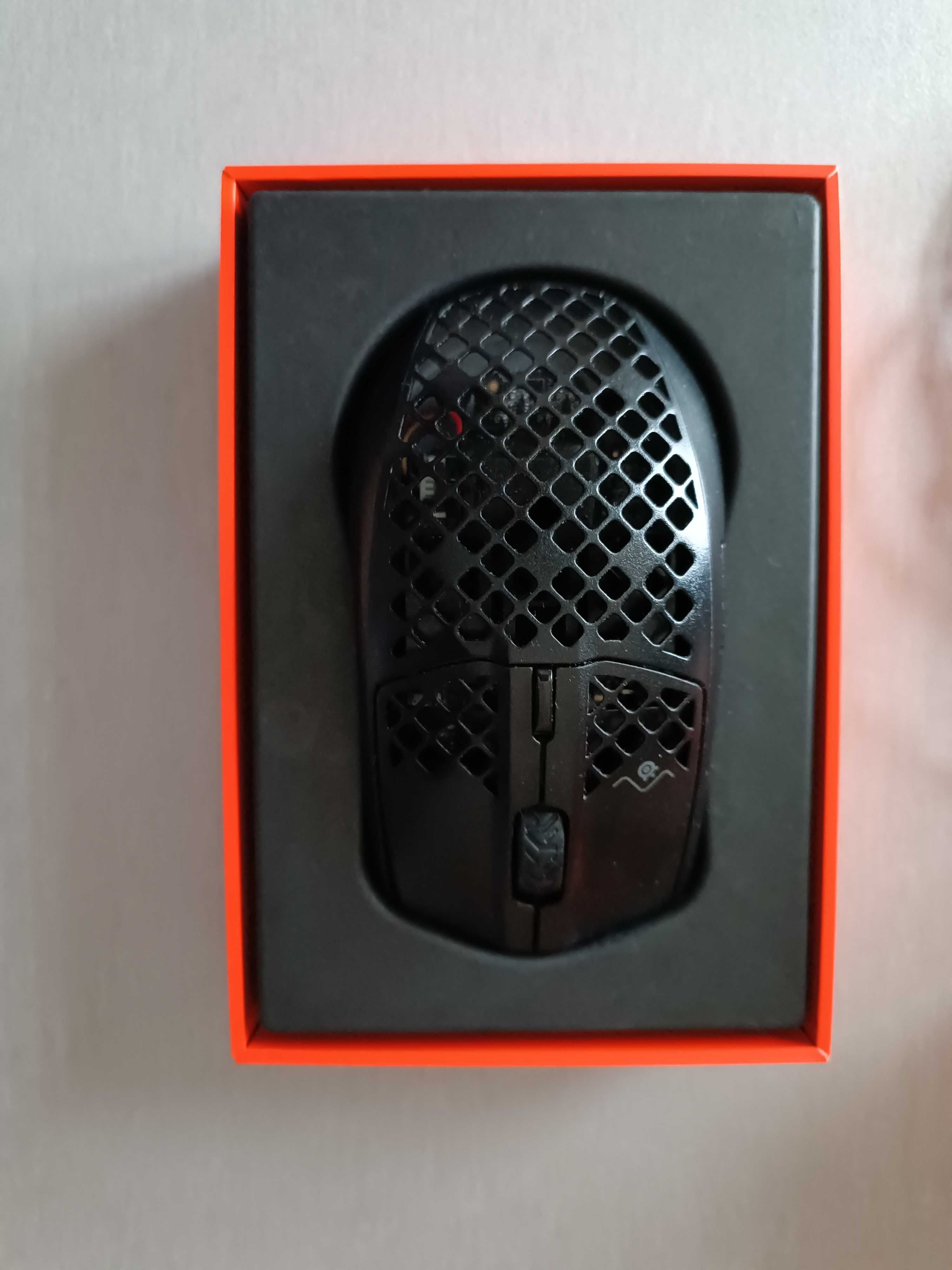 Мышка беспроводная игровая SteelSeries Aerox 3, черная