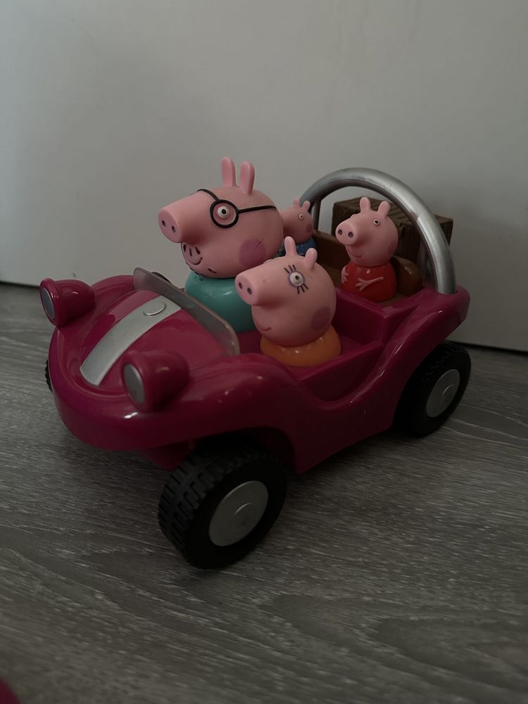 Masina mov Peppa pig