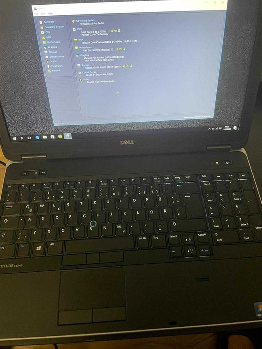 Dezmembrez laptop Dell Latitude E6540 i5, 8 Gb ram , ssd 240Gb