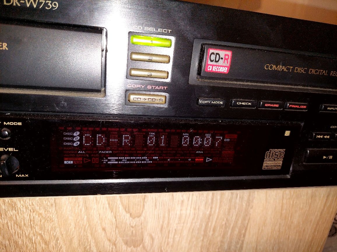 Cd  Recorder  Pioneer  PDR - W739