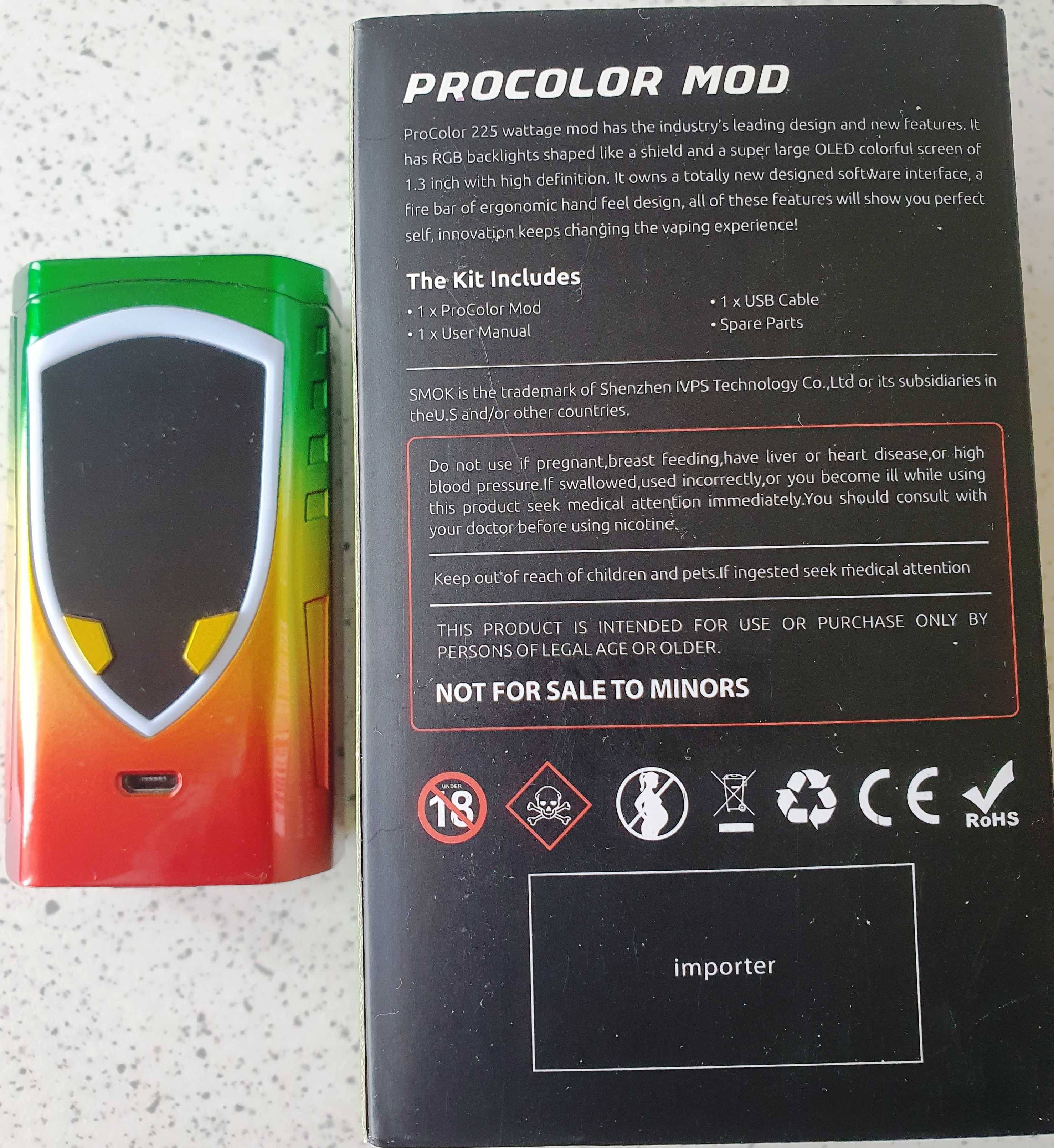 Mod, Tigara electronica Smok Procolor