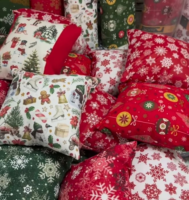 Раннери, скатерти, подушки