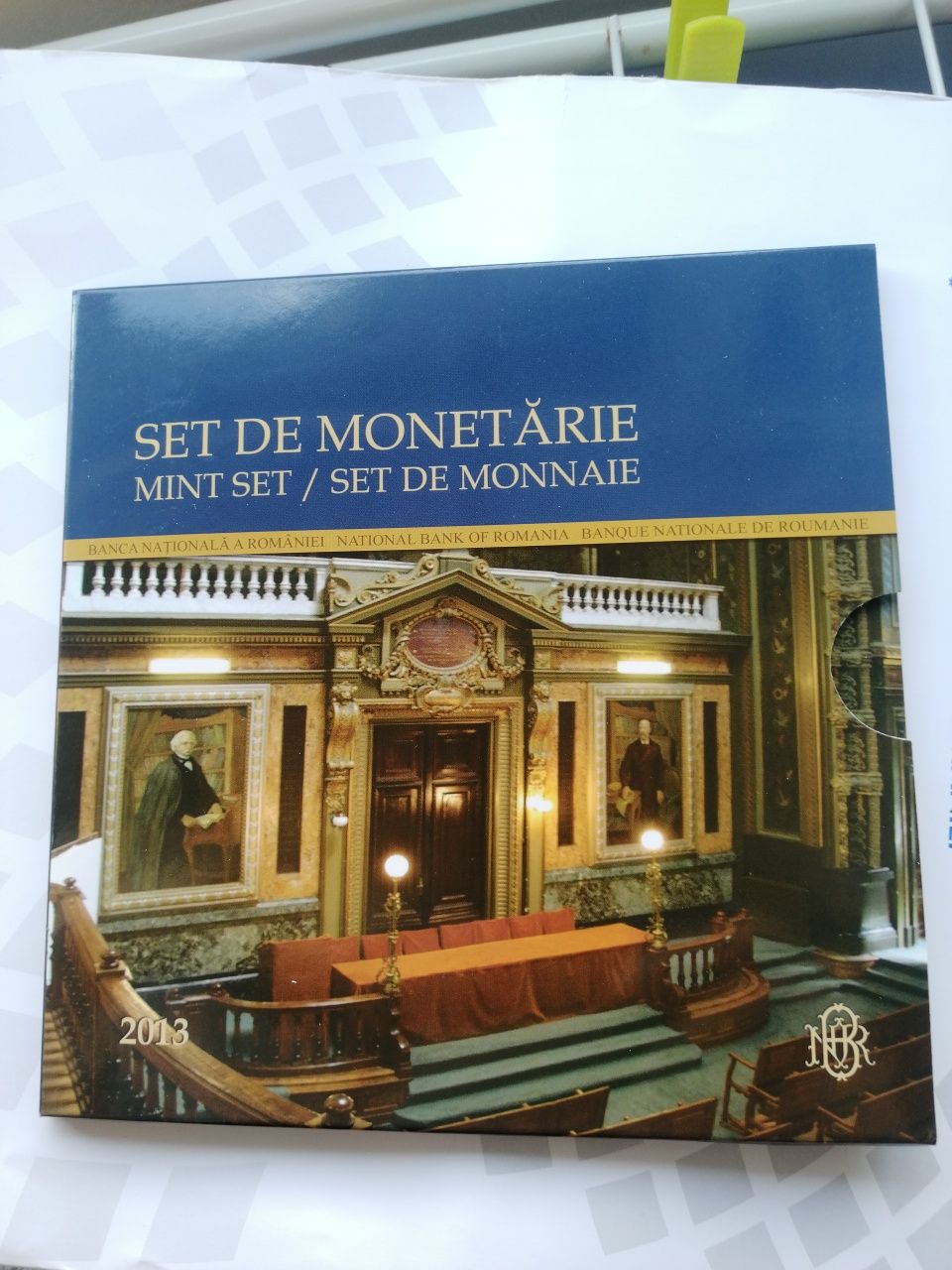 Set monetarie 2013,cu medalie de argint inclusa.