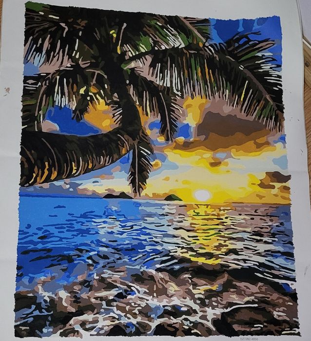 Tablou pictat manual