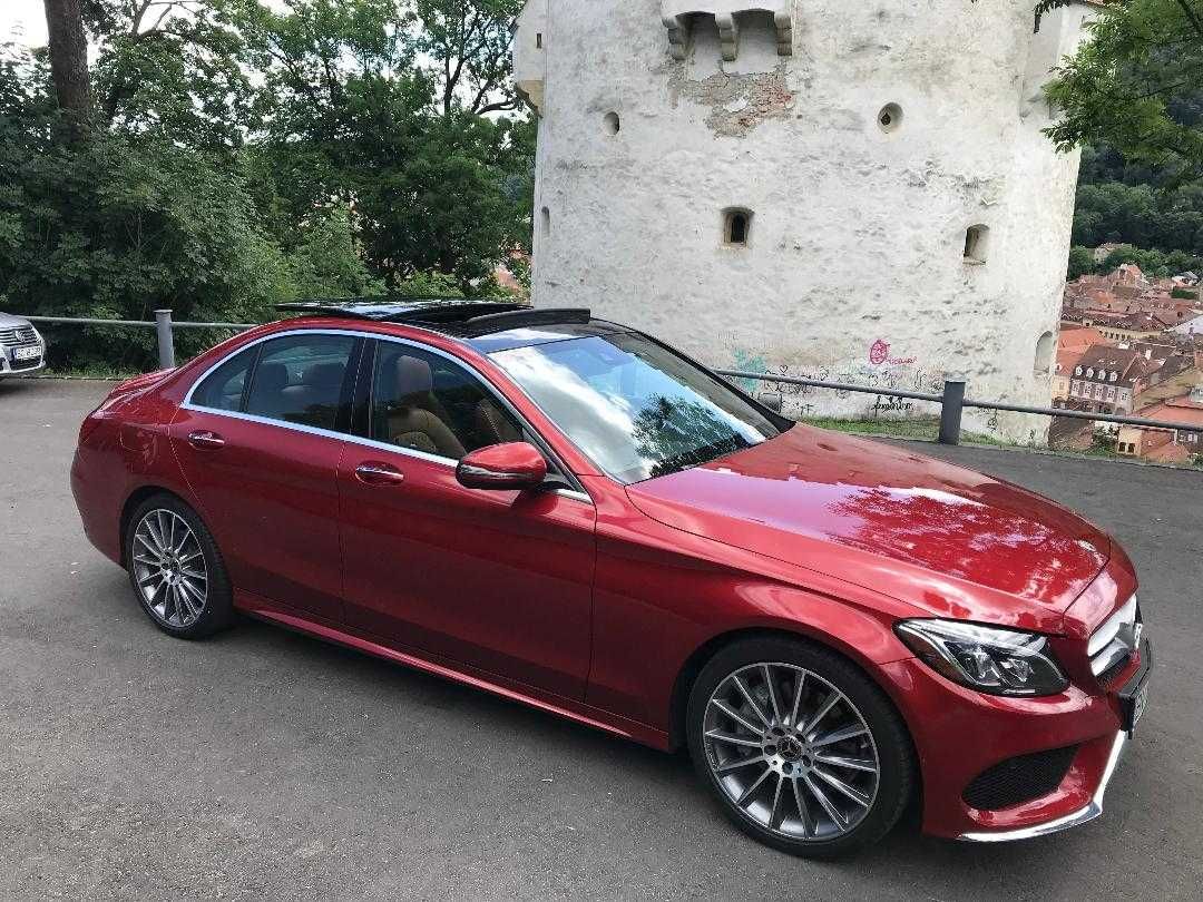 Mercedes Benz C300, pachet AMG interior + exterior, 80000 KM rulati