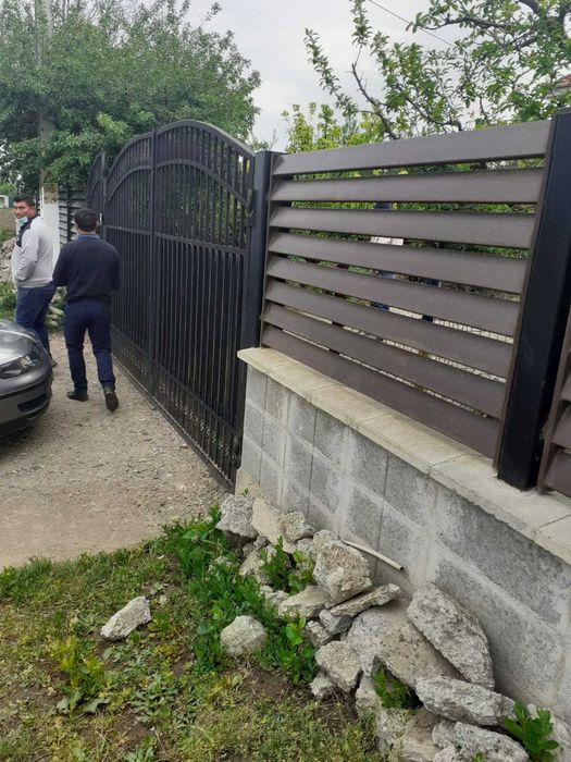 Garduri din panou stil jaluzele de diferite modele si dimensiuni
