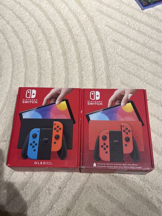 Nintendo Switch Oled si oled Mario red Edition