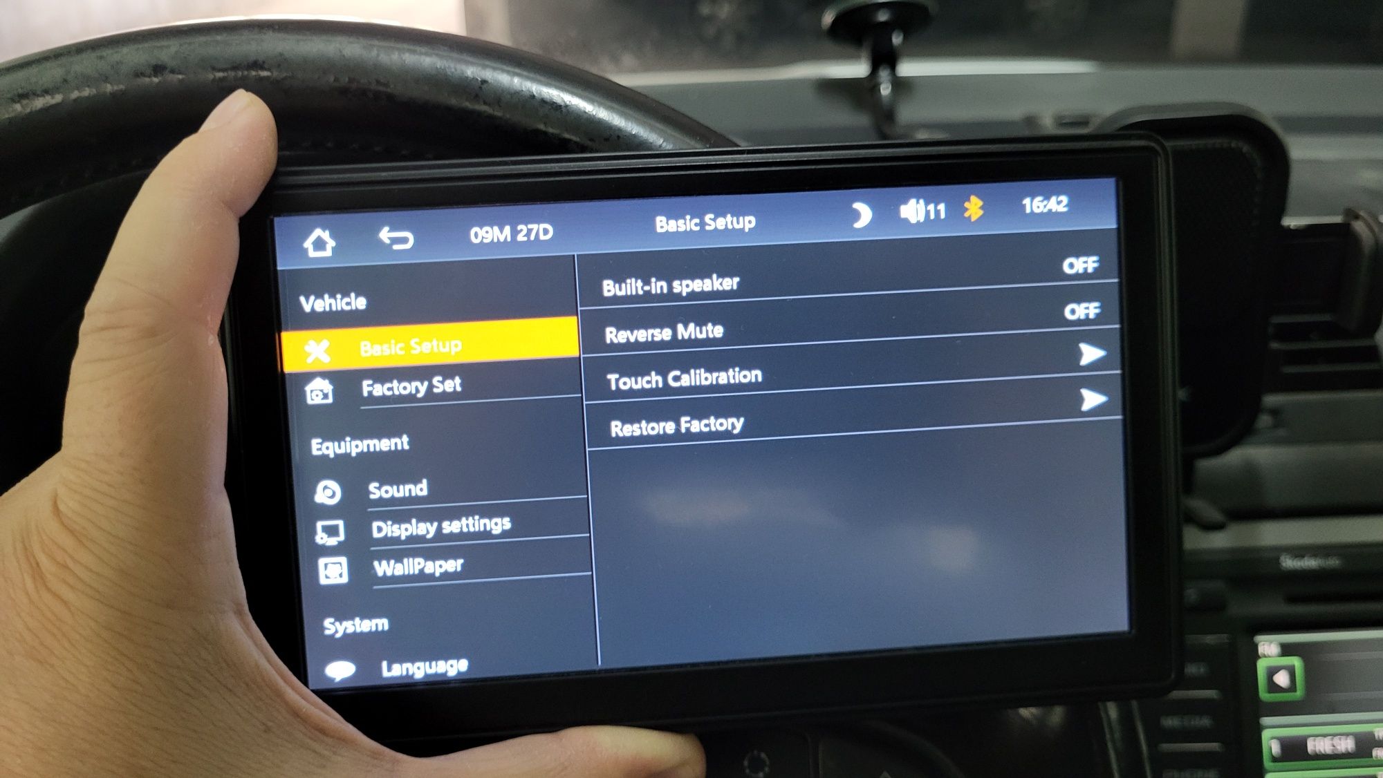 7” мултимедия за кола B500W – Android / iPhone съвместимост