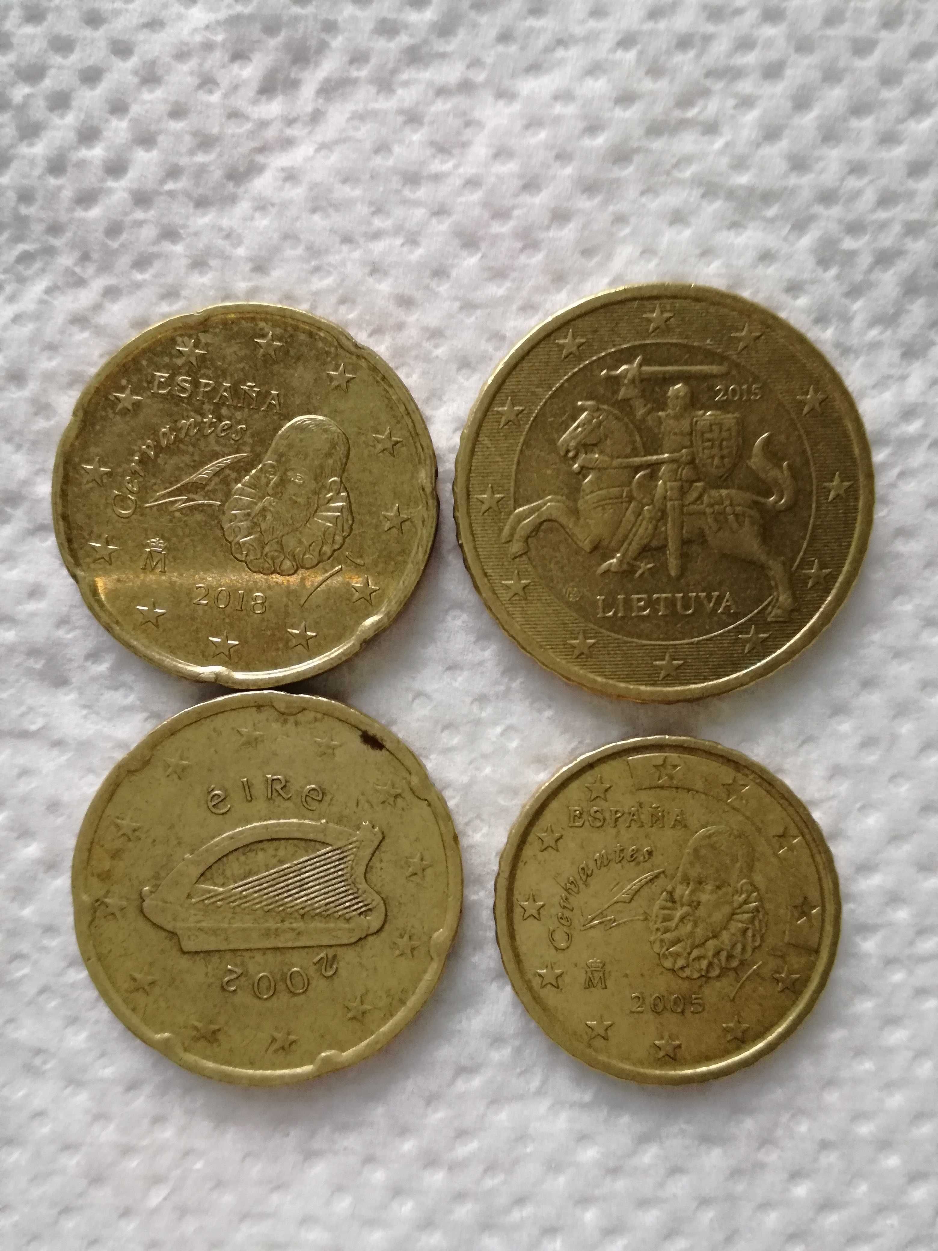 Vand monede euro centi Portugalia 2002 Spania Irlanda Lituania