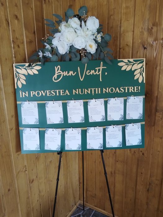 Panou întâmpinare nunta
