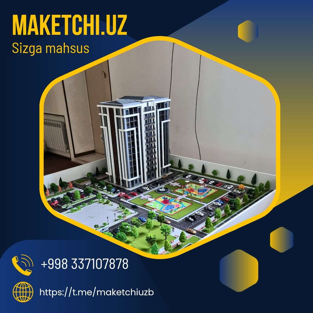 Maketga oid xizmatlar. 3d макет. Dizayn. Arxitektura xizmatlari. Model