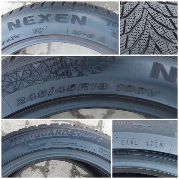 O bucată 245/45 R18 M+S iarnă - una Michelin Nokian Goodyear Nexen