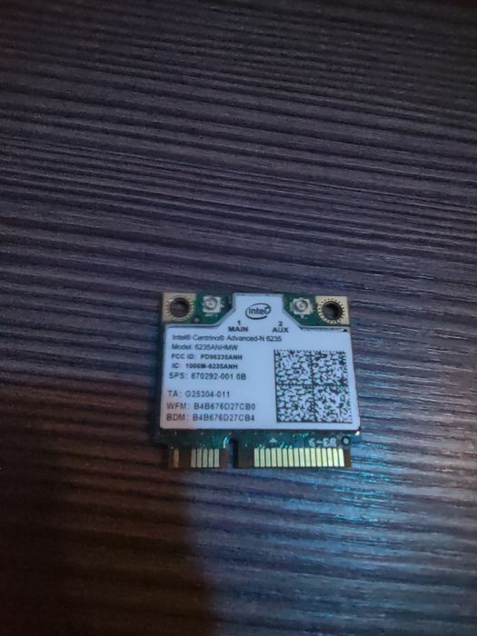 WiFi mini PCIe адаптер для ноутбука Intel Centrino Advanced-N 6235