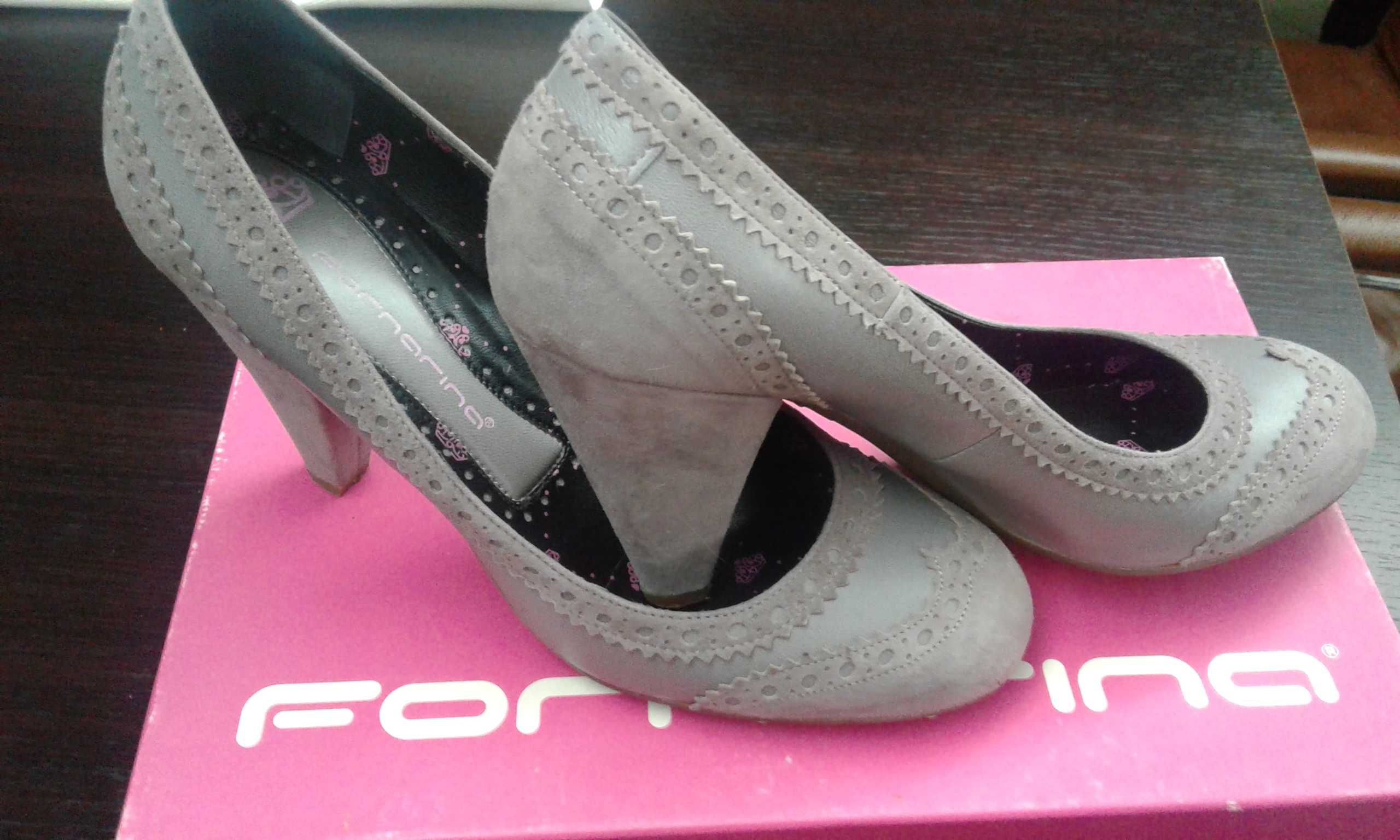 Pantofi "Fornarina" piele