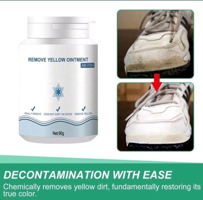 Crema albire pantofi