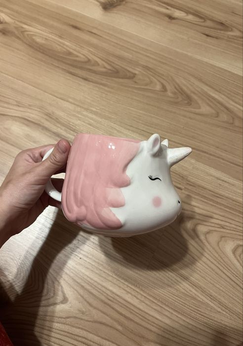 Нова керамична чаша еднорог