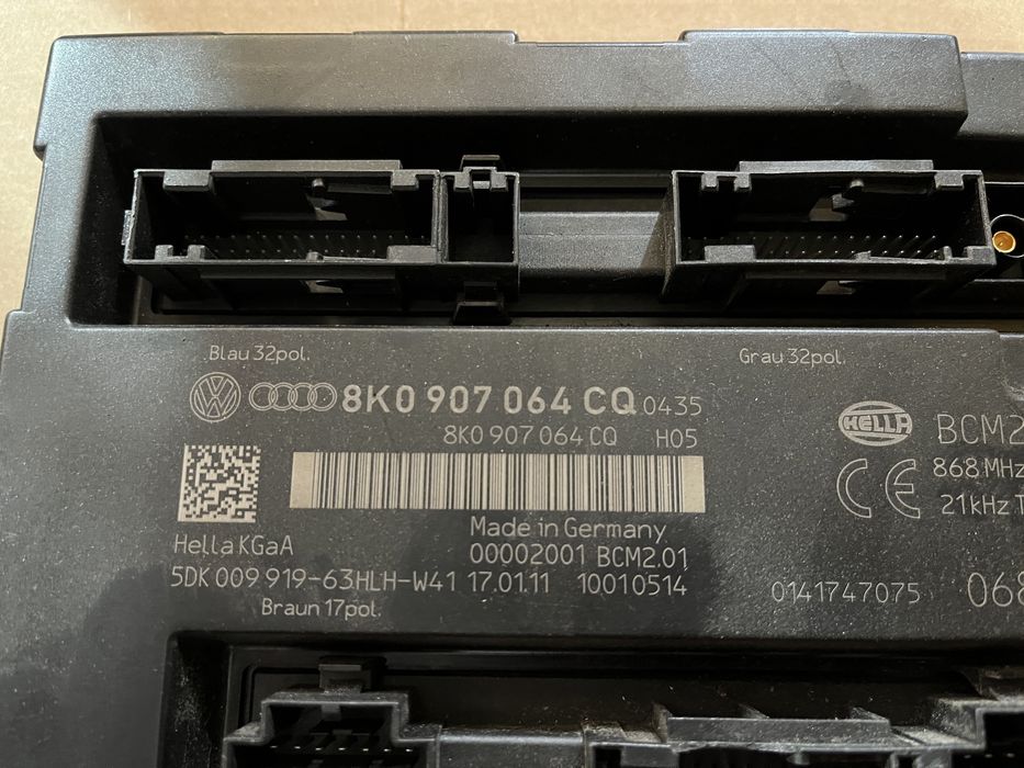 BCM 1 / BCM 2 Audi A4 B8 A5 8T Q5