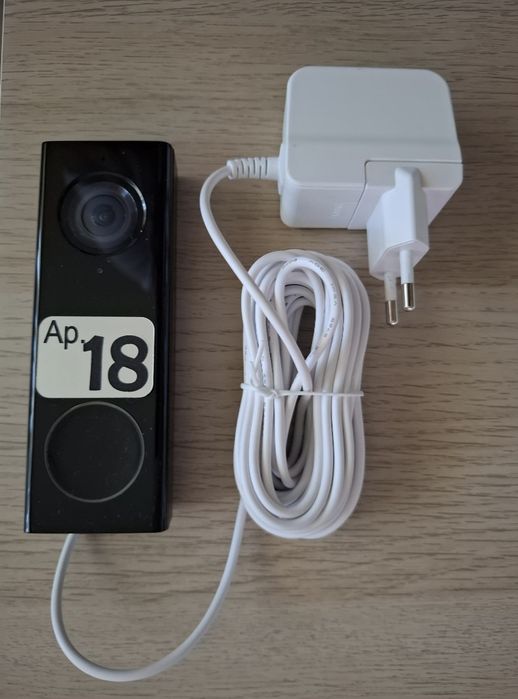 SONERIE VIZOR  EUFY video  2k Soneria alimentata permanent prin cablu