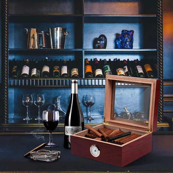 Хумидор за пури от испански кедър