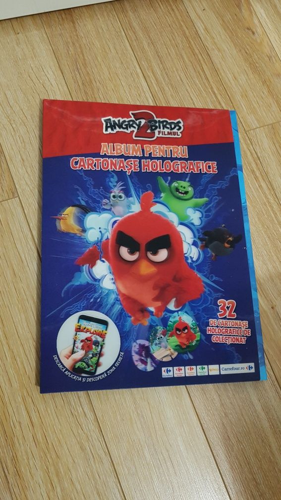 Colecție cartonașe holografice Angry Birds 2