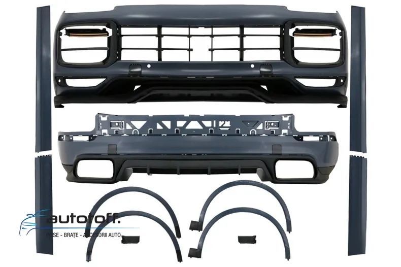 Pachet exterior Porsche Cayenne 9Y0 (2018+) Conversie la Aero Design