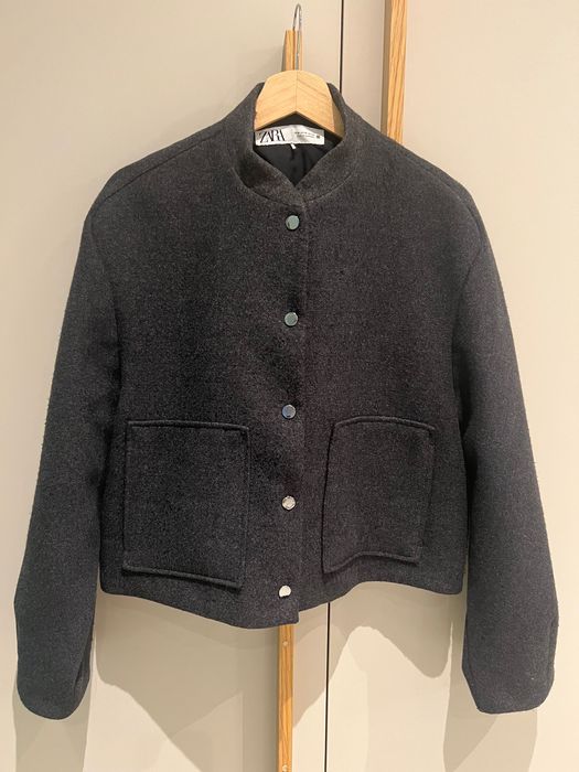 Късо палто, тип бомбър, Zara