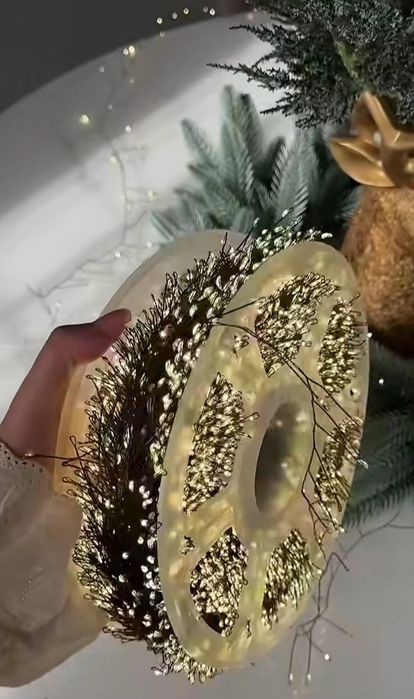 Гирлянда штора -мишура,Роса,искусственный  снег,сосульки,Ветки ели зас