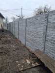 Gard din placi de beton