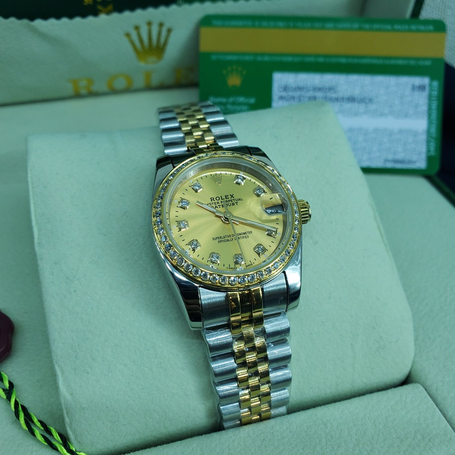 Механика ! Rolex Automatic женские часы Премиум Класса !