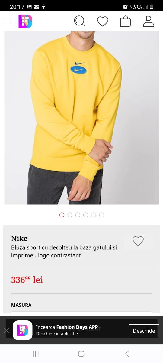 Bluza nike barbati xl