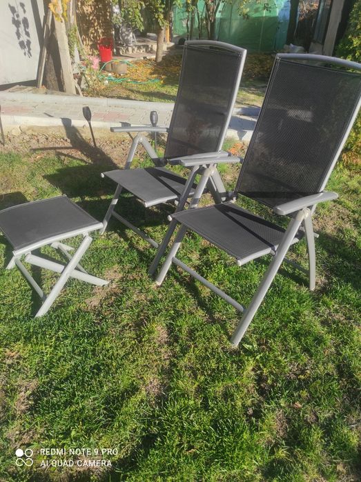 Сгъваеми алуминиеви столове