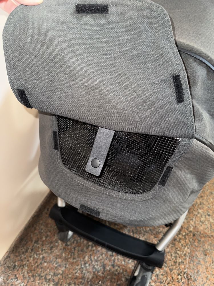 Продавам бебешла количка Mutsy Evo Bold Deep Grey летен и зимен кош