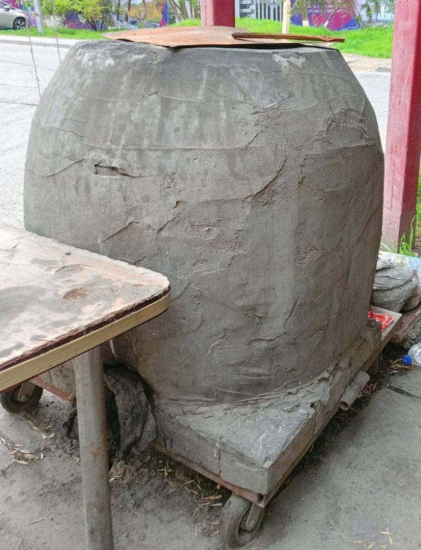Тандыр на колёсах.