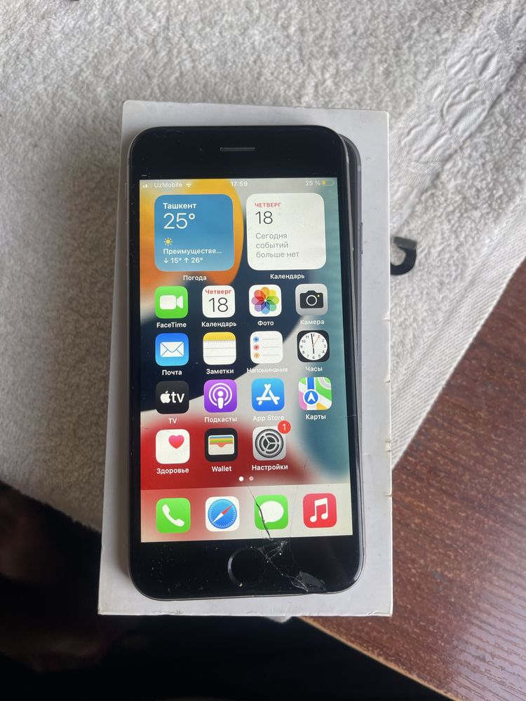 Iphone 6 s 64 gb 100 yomkost