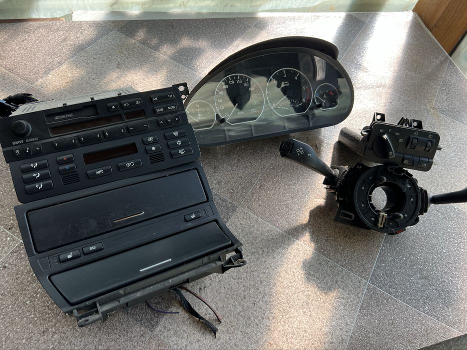 Radio Casetofon Business Original Bmw Seria 3 E46 Modul Panou Clima