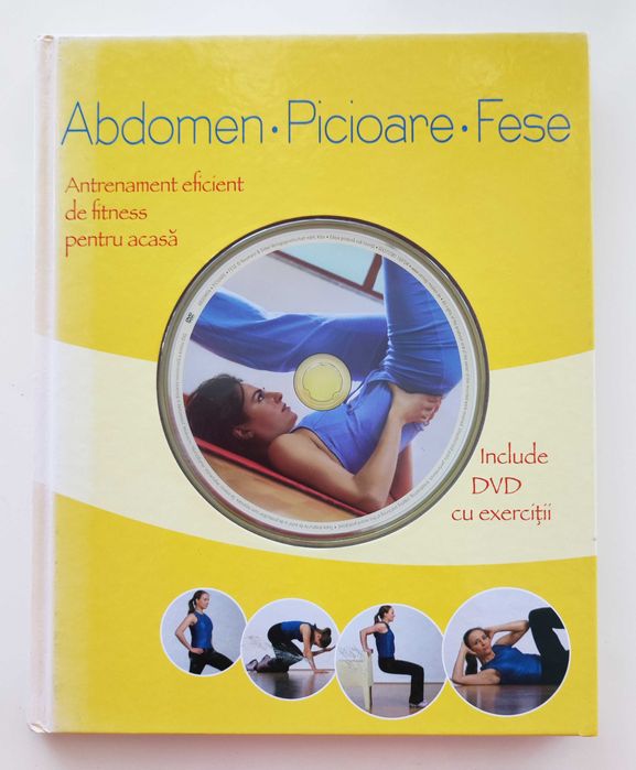 Abdomen-Picioare-Fese / Antren. Eficient de Fitness pentru acasa +DVD