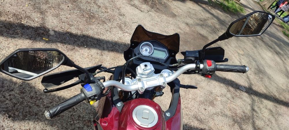 Мотоцикл эндуро "гусь"